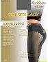Golden Lady Bikini SLim 40den Καλσόν ελαστικό με παρτό δαντελένιο κυλοτάκι, FIME